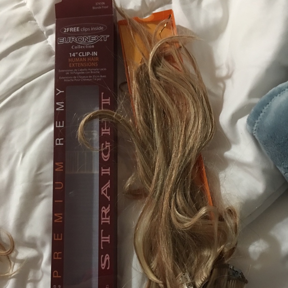 Real hair extensions